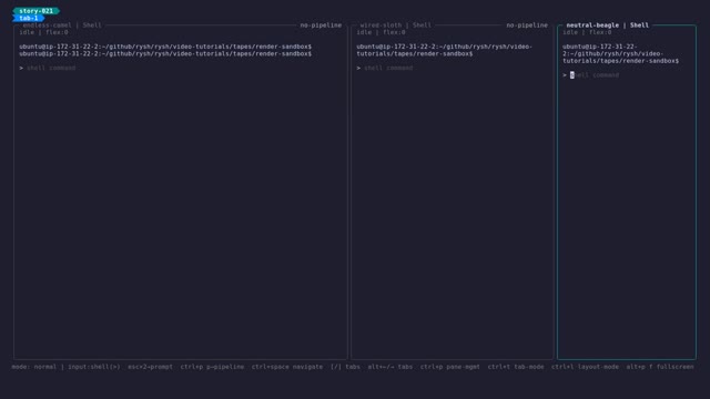 Pane Groups & Lanes preview