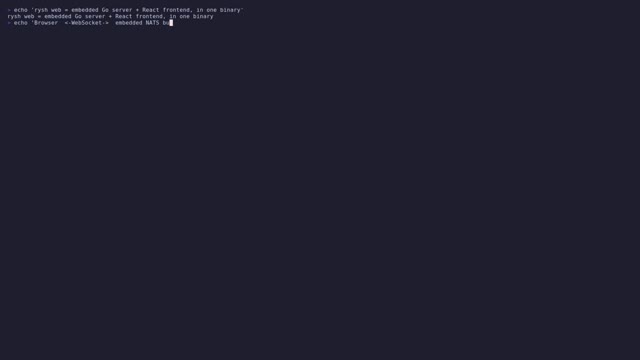 Web Terminal Architecture preview